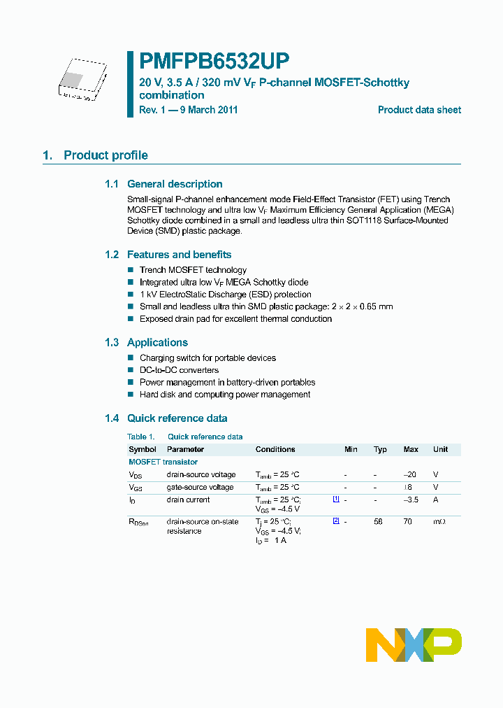 PMFPB6532UP_3308308.PDF Datasheet