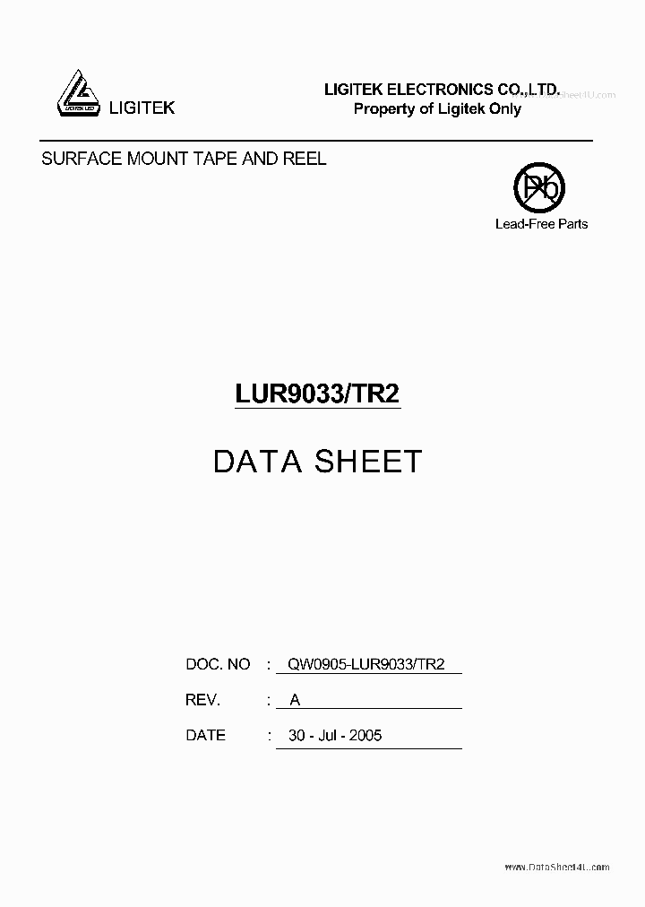 LUR9033-TR2_3308844.PDF Datasheet