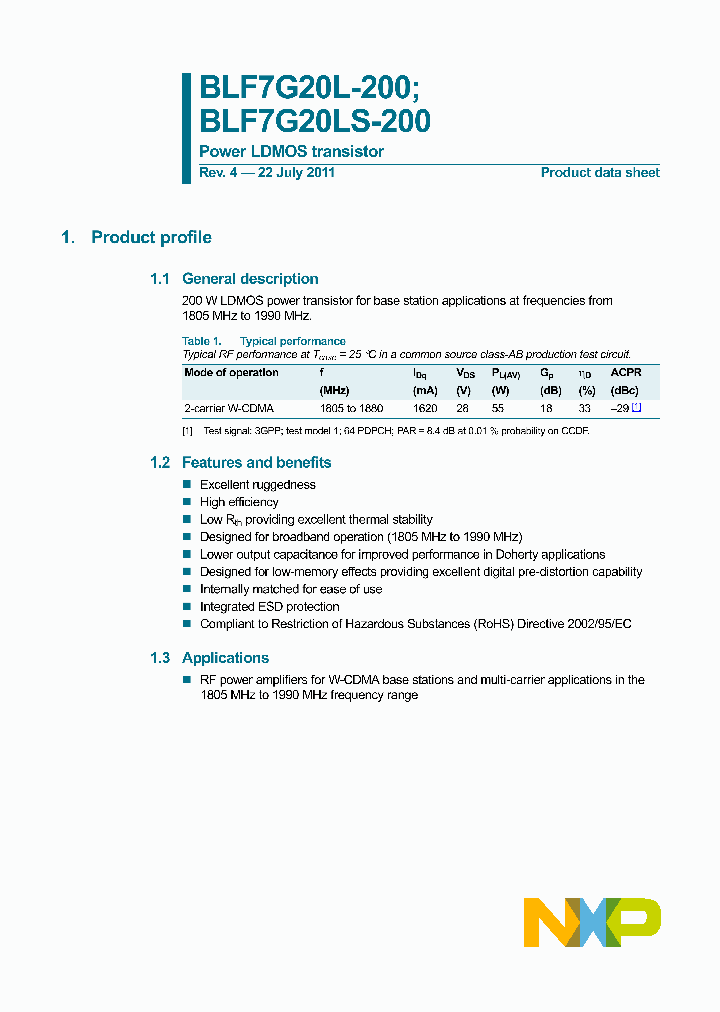 BLF7G20L-200_3323793.PDF Datasheet