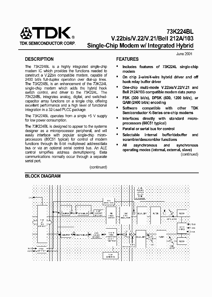 73K224BL_3325085.PDF Datasheet