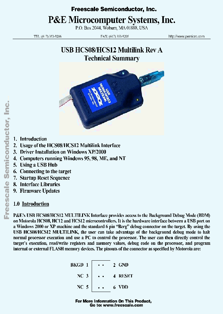 USBMULTILINKBDM_3333072.PDF Datasheet