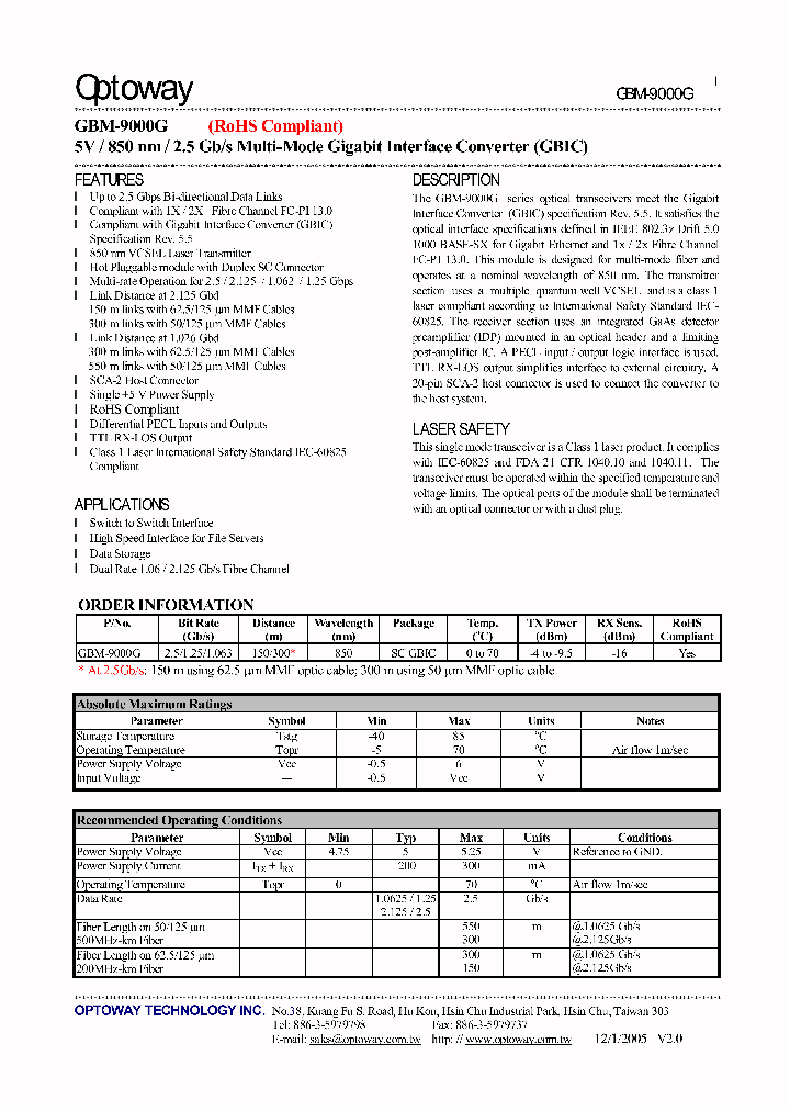 GBM-9000G_3332649.PDF Datasheet