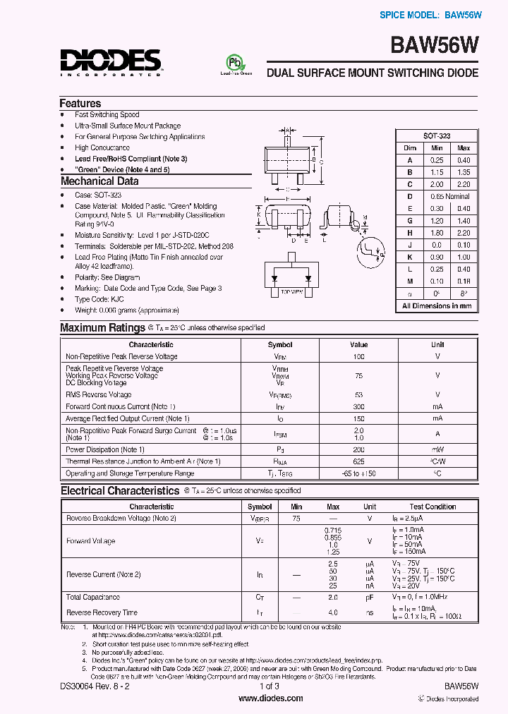 BAW56W-7-F_3339341.PDF Datasheet