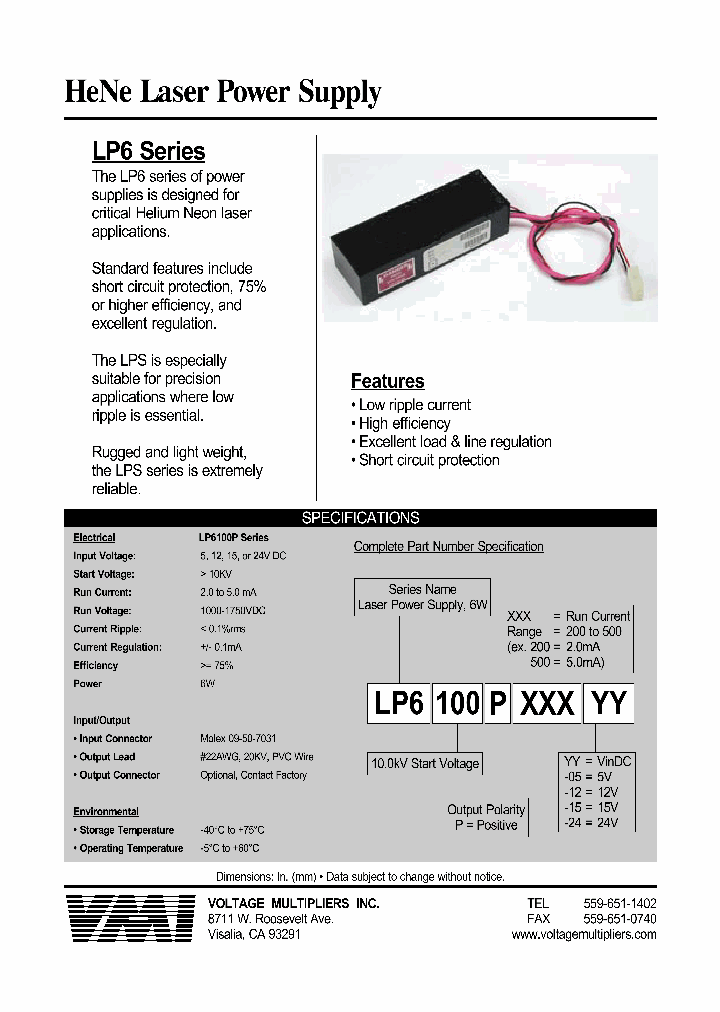 LP6100P300-15_3348954.PDF Datasheet