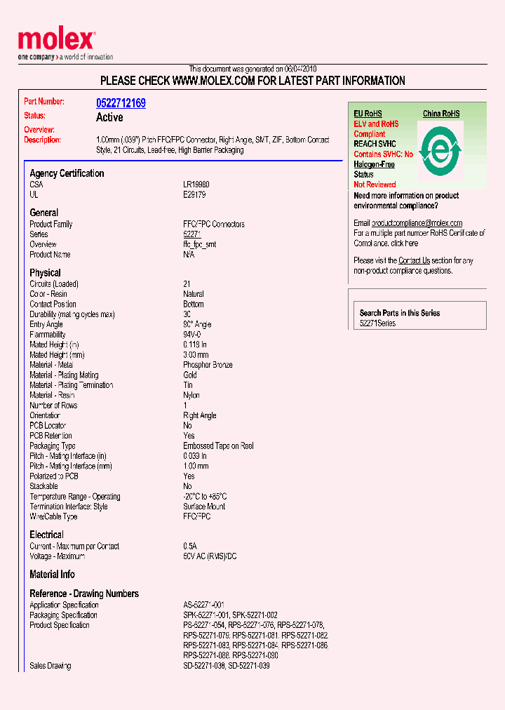 52271-2169_3374714.PDF Datasheet
