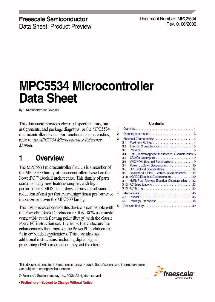 PPC5534AVM66R2_3389741.PDF Datasheet