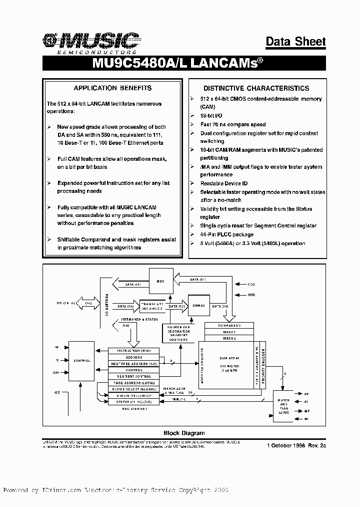 MU9C5480L-70DI_3411323.PDF Datasheet