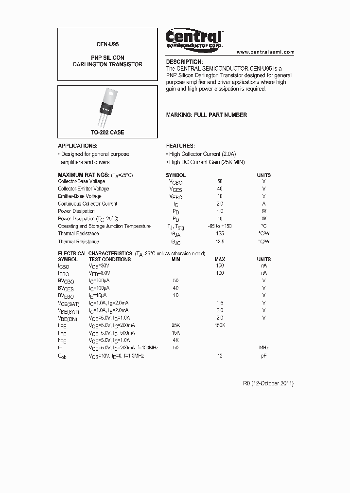 CEN-U95_3420208.PDF Datasheet