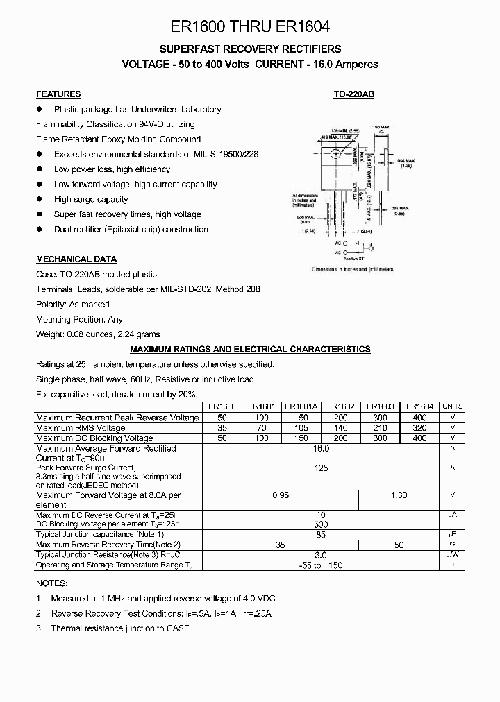 ER1602_3435166.PDF Datasheet