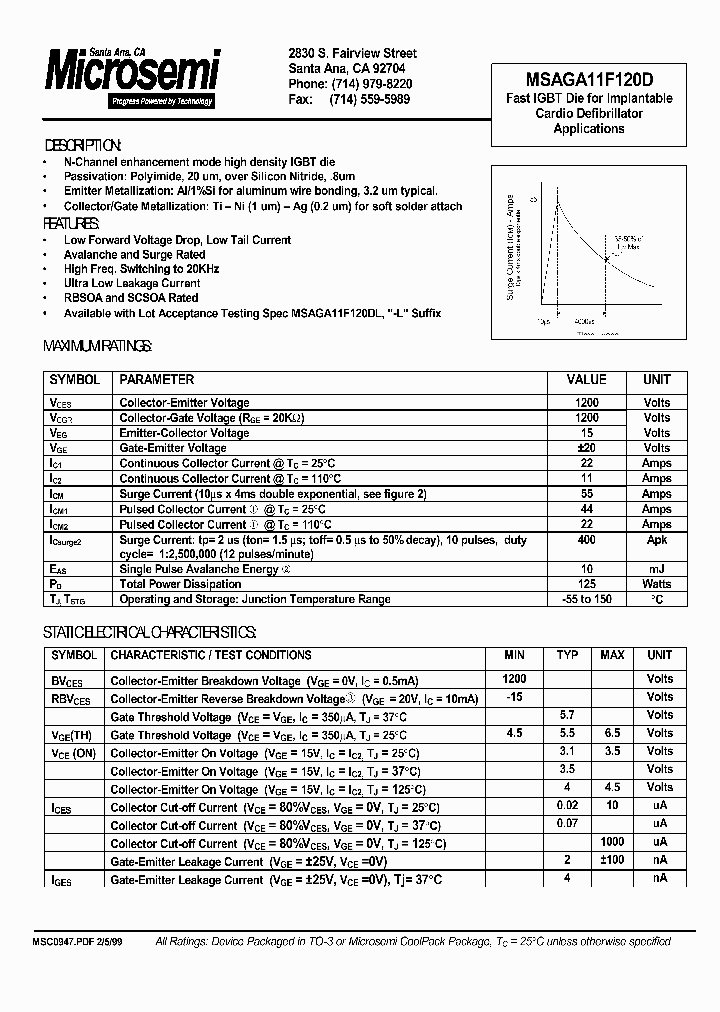 MSAGA11F120D_3489396.PDF Datasheet