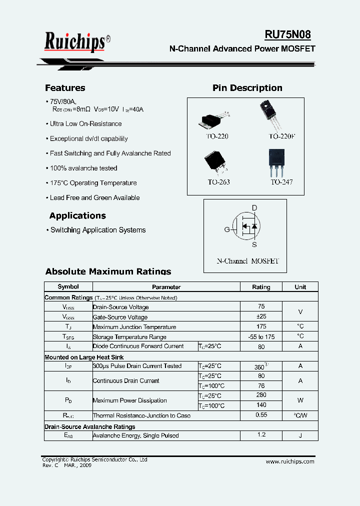 RU75N08R_3501700.PDF Datasheet