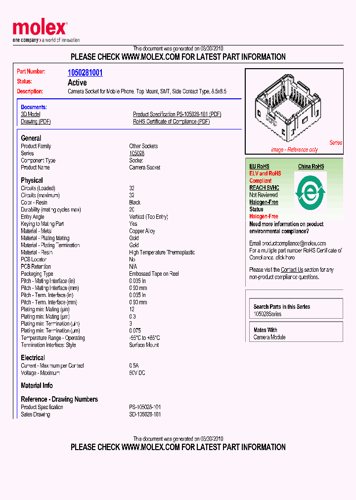 1050281001_3511725.PDF Datasheet