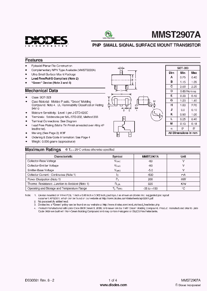 MMST2907A-7-F_3547263.PDF Datasheet