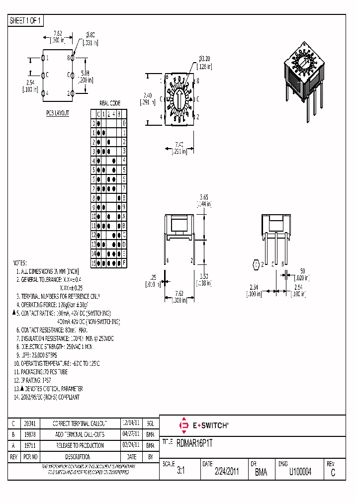 RDMAR16P1T_3562245.PDF Datasheet