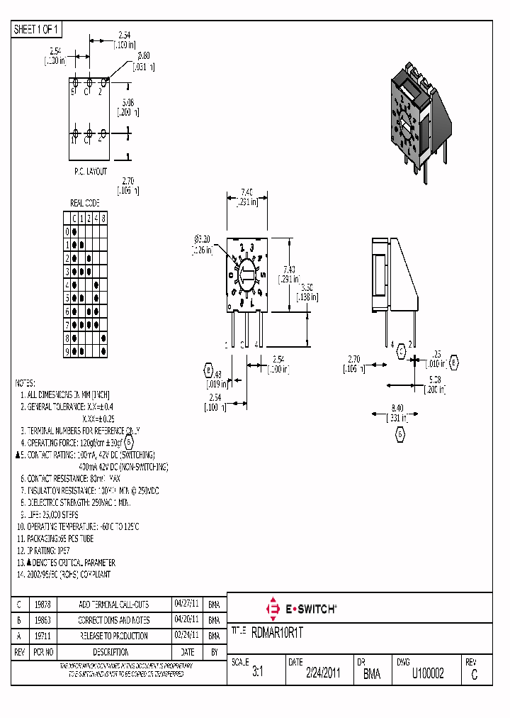 RDMAR10R1T_3562238.PDF Datasheet