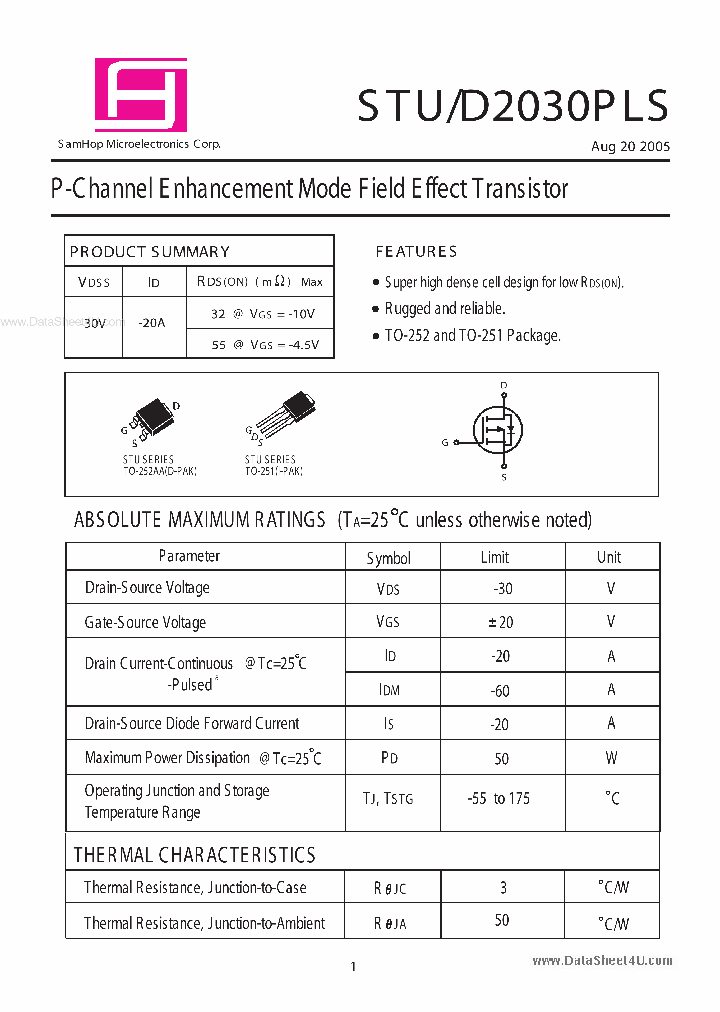 STU2030PLS_3575292.PDF Datasheet