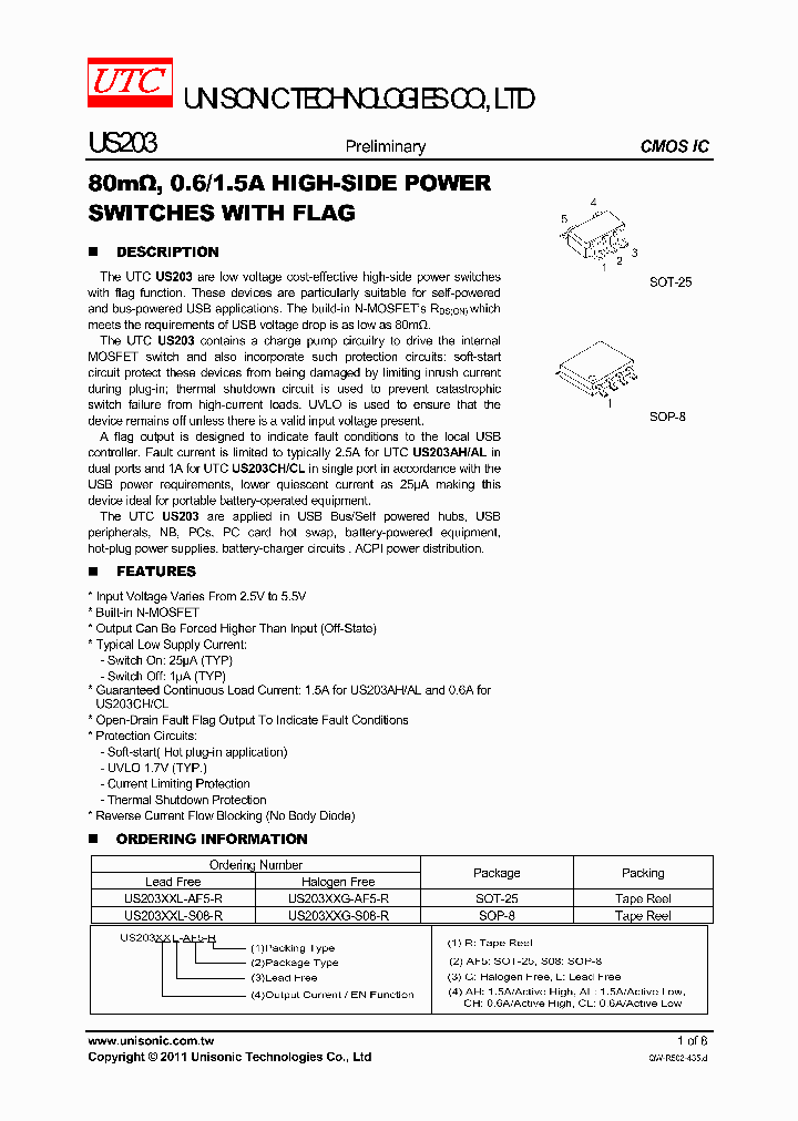 US203XXL-S08-R_3615038.PDF Datasheet