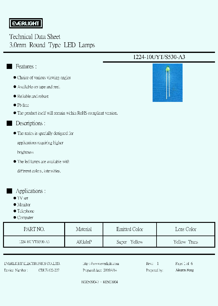 1224-10UYT-S530-A3_3655072.PDF Datasheet