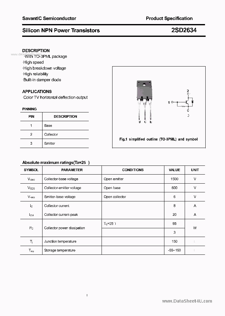 2SD2634_3657699.PDF Datasheet