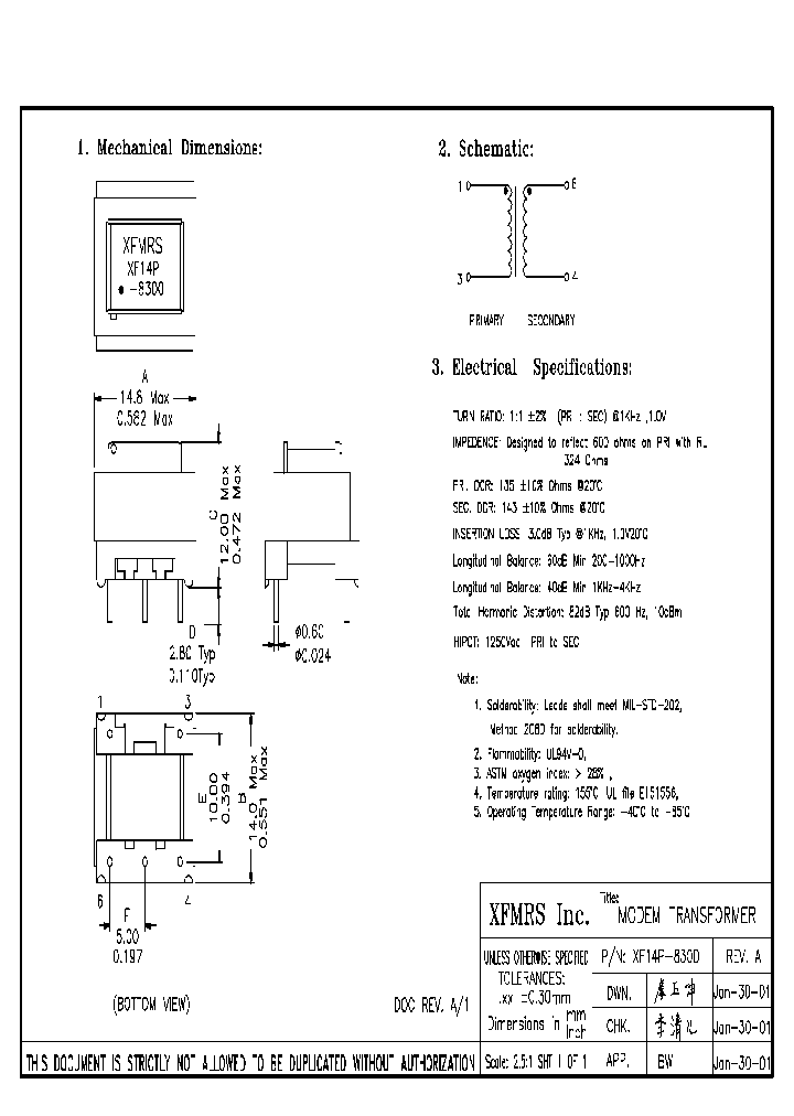 XF14P-8300_3672824.PDF Datasheet