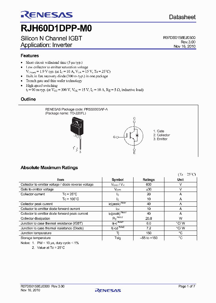 RJH60D1DPP-M010_3674277.PDF Datasheet