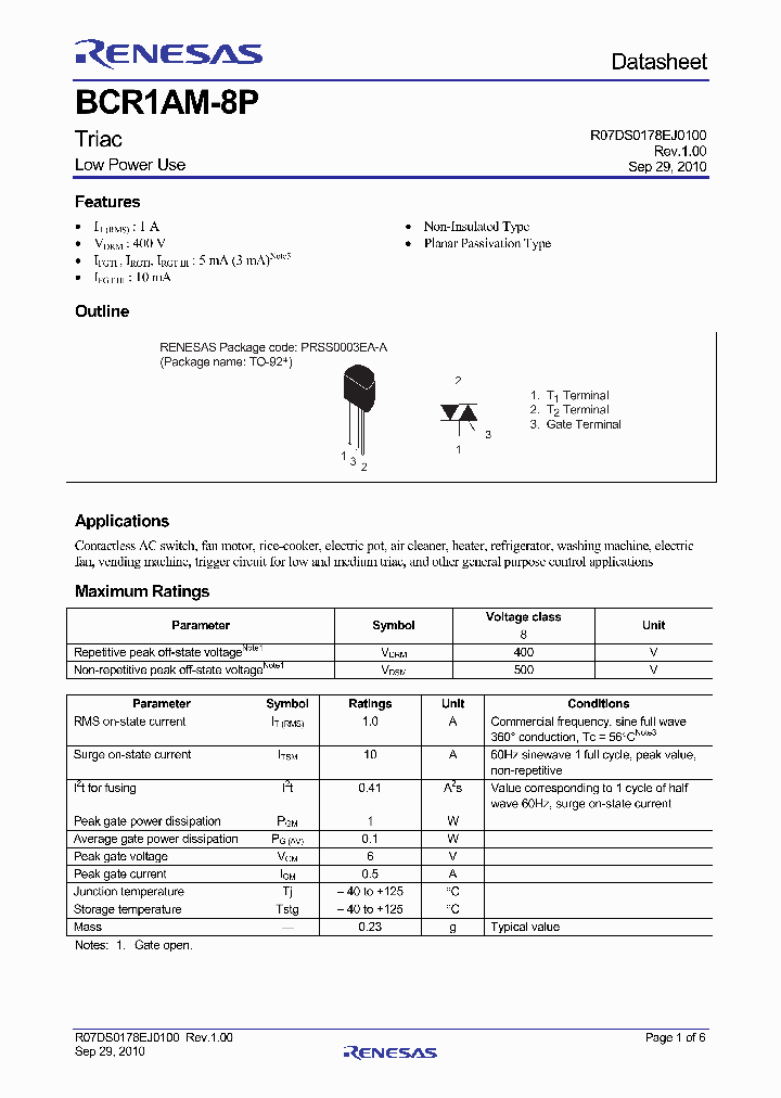 BCR1AM-8P_3685317.PDF Datasheet