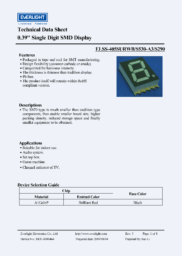 ELSS-405SURWB_3690748.PDF Datasheet