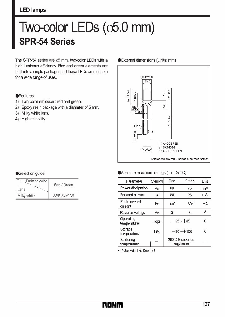 SPR-54MVW_3701231.PDF Datasheet
