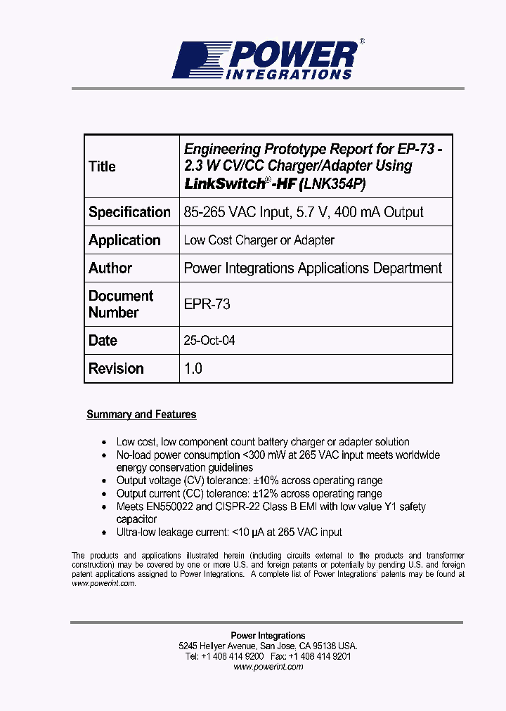 EPR-73_3701141.PDF Datasheet