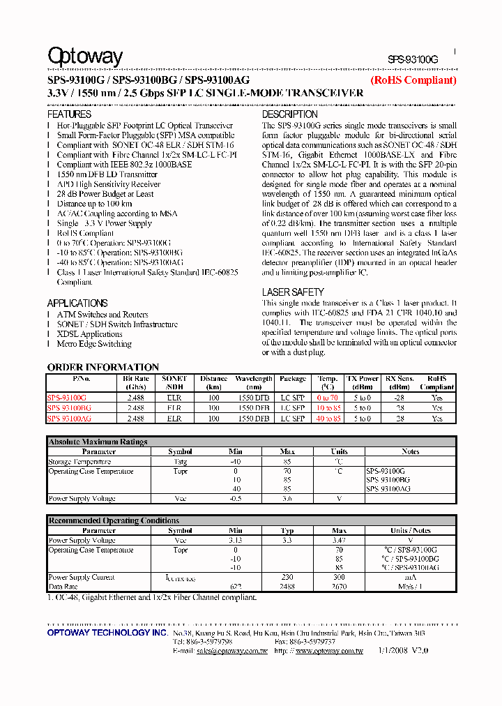 SPS-93100AG_3701865.PDF Datasheet