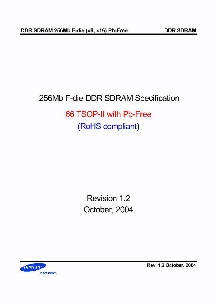 K4H560838F-UCLA2_3704474.PDF Datasheet