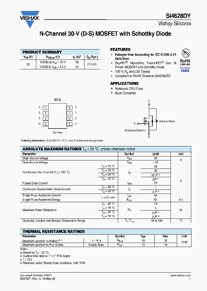 SI4628DY_3706527.PDF Datasheet