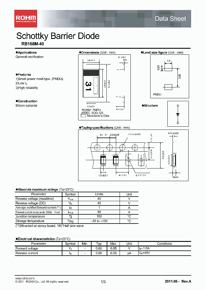 RB168M-40_3706908.PDF Datasheet