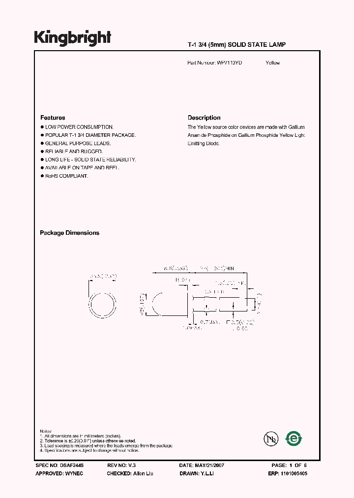 WP7113YD_3710415.PDF Datasheet