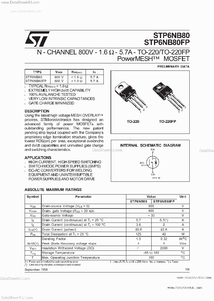 P6NB80FP_3712372.PDF Datasheet