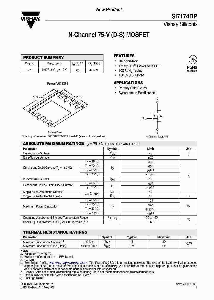 SI7174DP-T1-GE3_3790997.PDF Datasheet