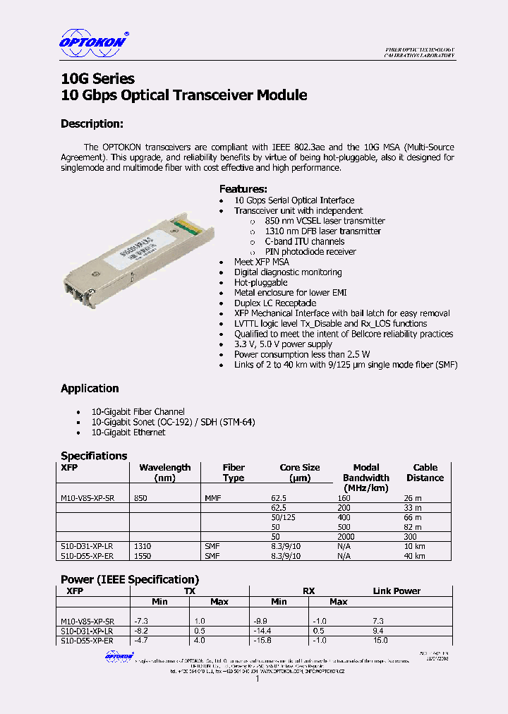 M10-V85-XP-SR_3748786.PDF Datasheet