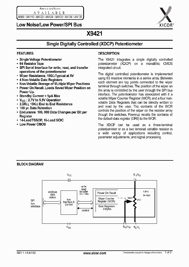 X9421YSI-27_3756203.PDF Datasheet