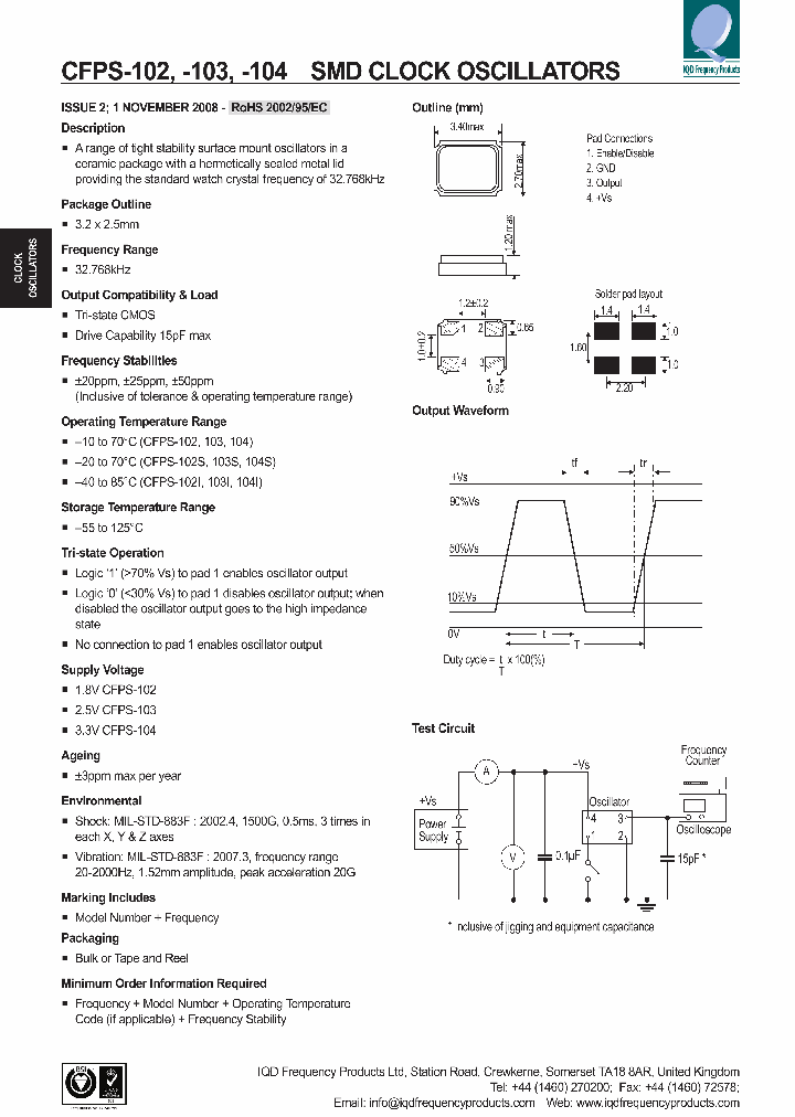 32768KHZCFPS-103IG_3766205.PDF Datasheet