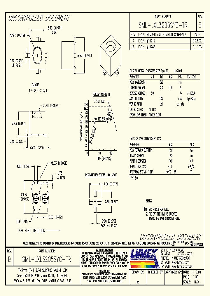 SML-LXL3205SYC-TR_3774061.PDF Datasheet