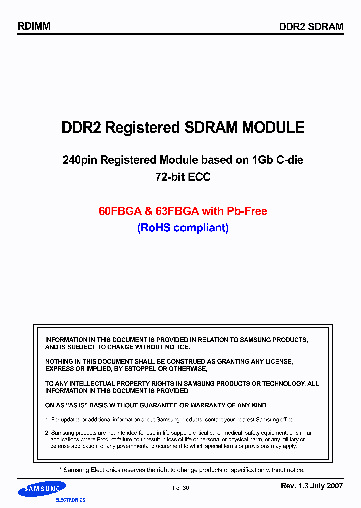 M392T2863CZA-CF7_3775249.PDF Datasheet