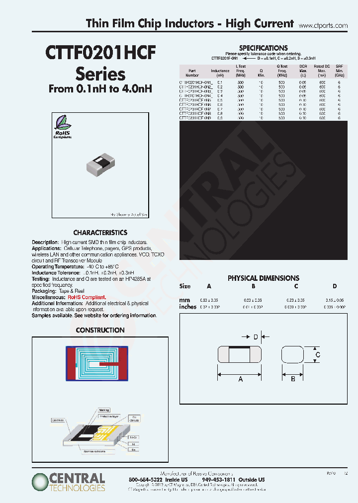 CTTF0201HCF-3N0_3969152.PDF Datasheet