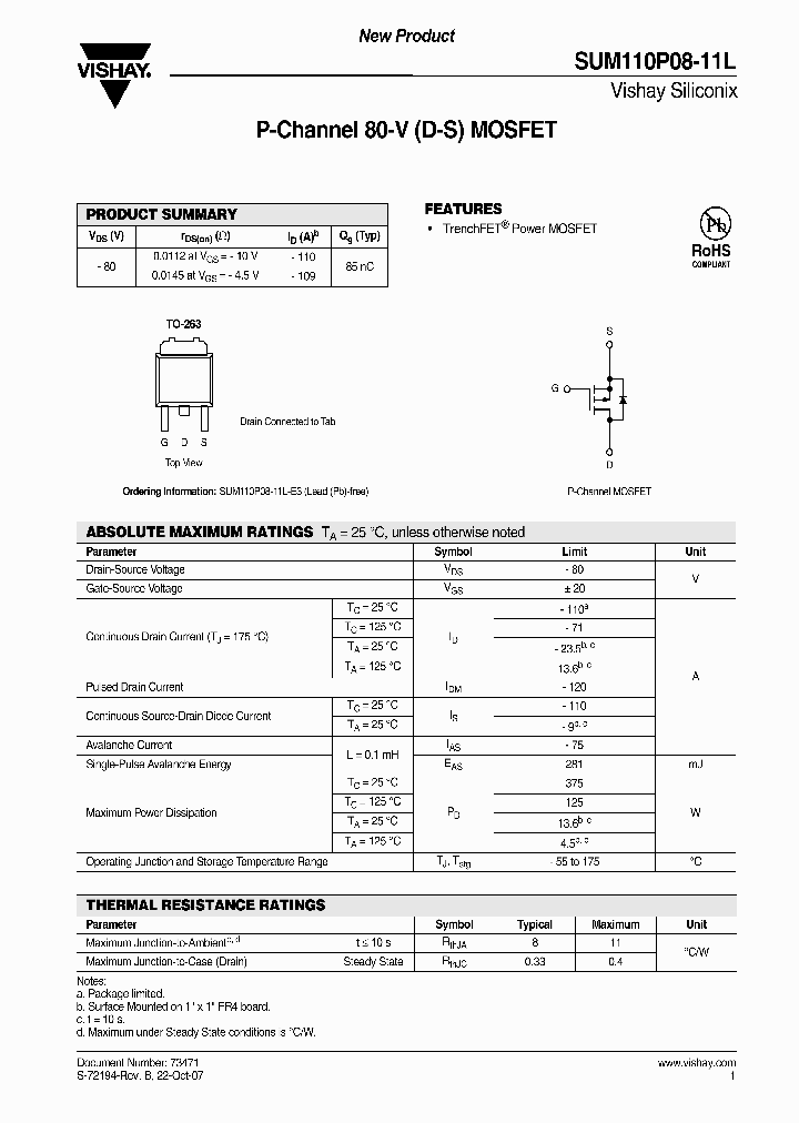 SUM110P08-11L-E3_3778989.PDF Datasheet