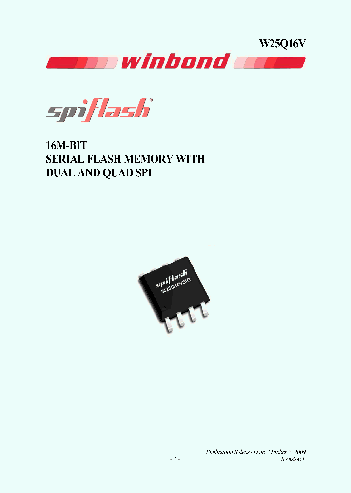 W25Q16V_4011893.PDF Datasheet