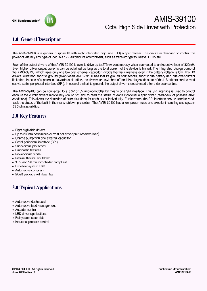 AMIS39100PNPB3G_3785440.PDF Datasheet