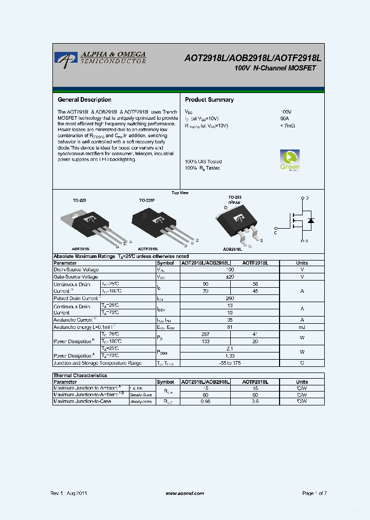 AOTF2918L_4031108.PDF Datasheet