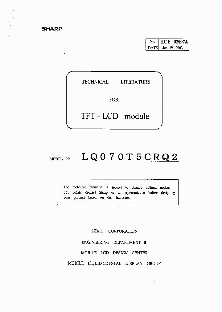 LQ070T5CRQ2_4032034.PDF Datasheet