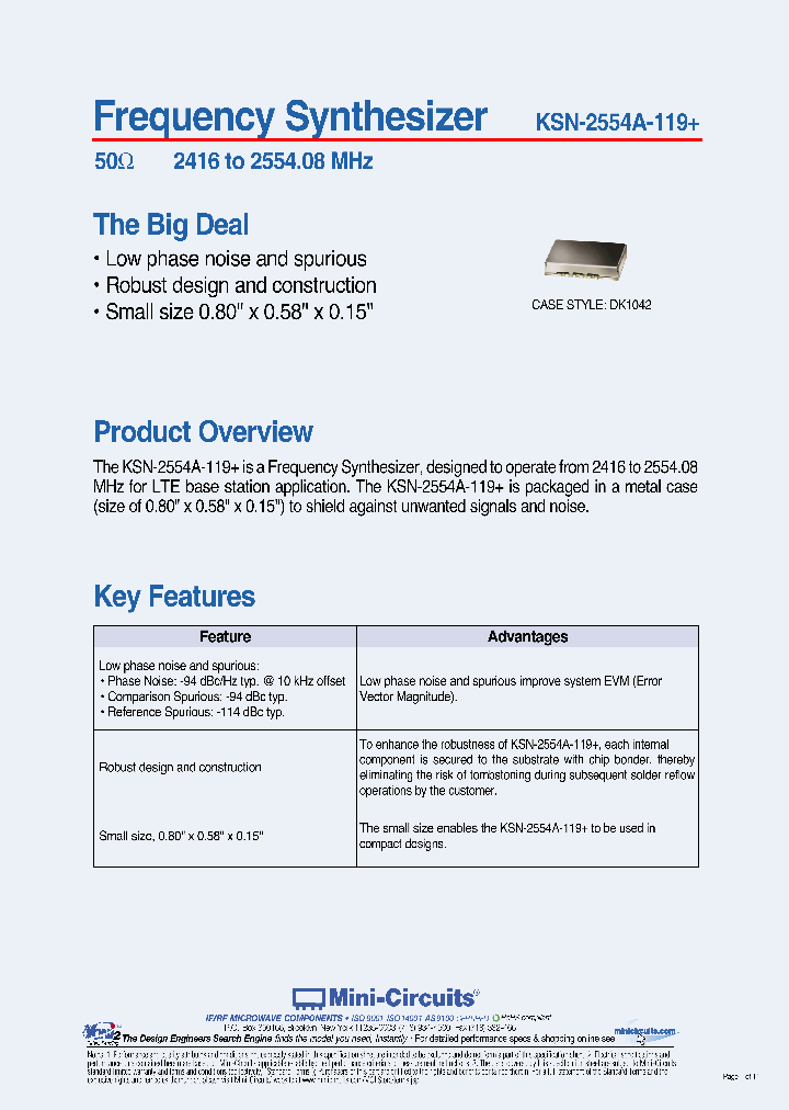 KSN-2554A-119_4032585.PDF Datasheet