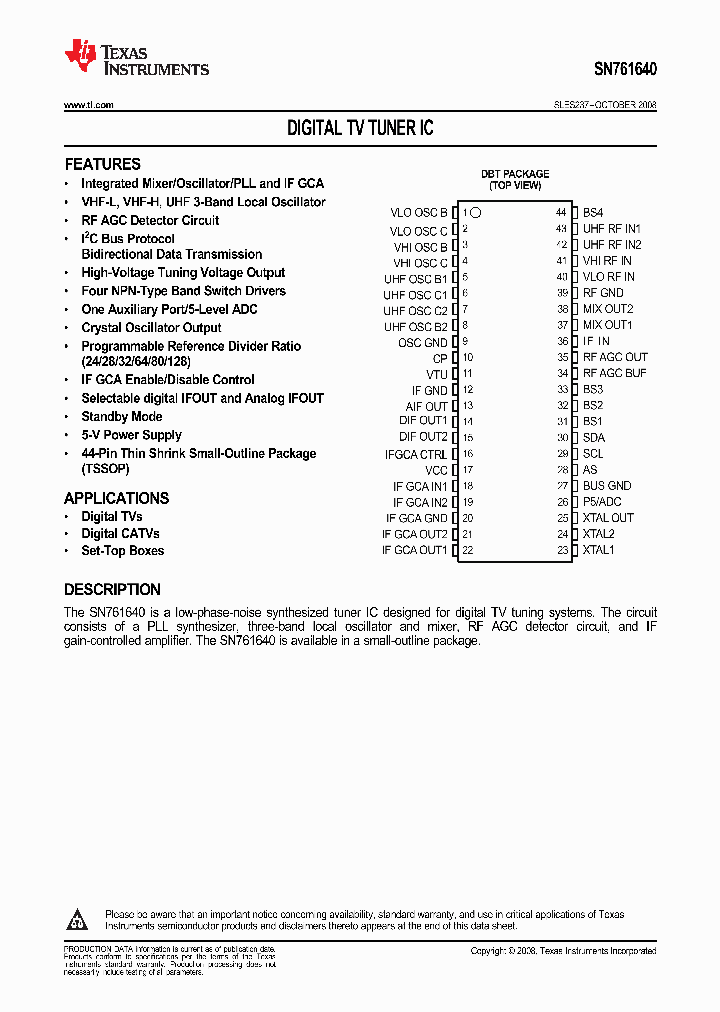 SN761640DBTR_3814075.PDF Datasheet