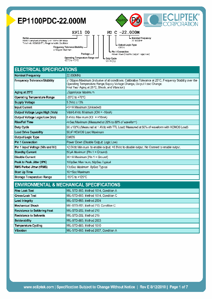 EP1100PDC-22000M_3819386.PDF Datasheet